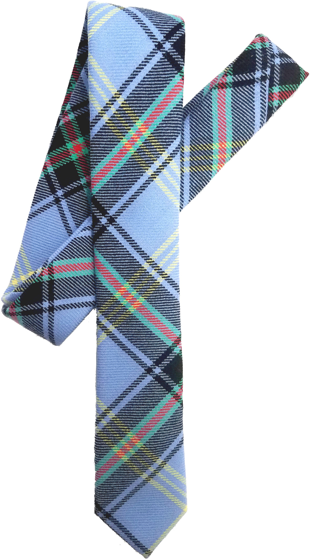 bluebell tartan tie